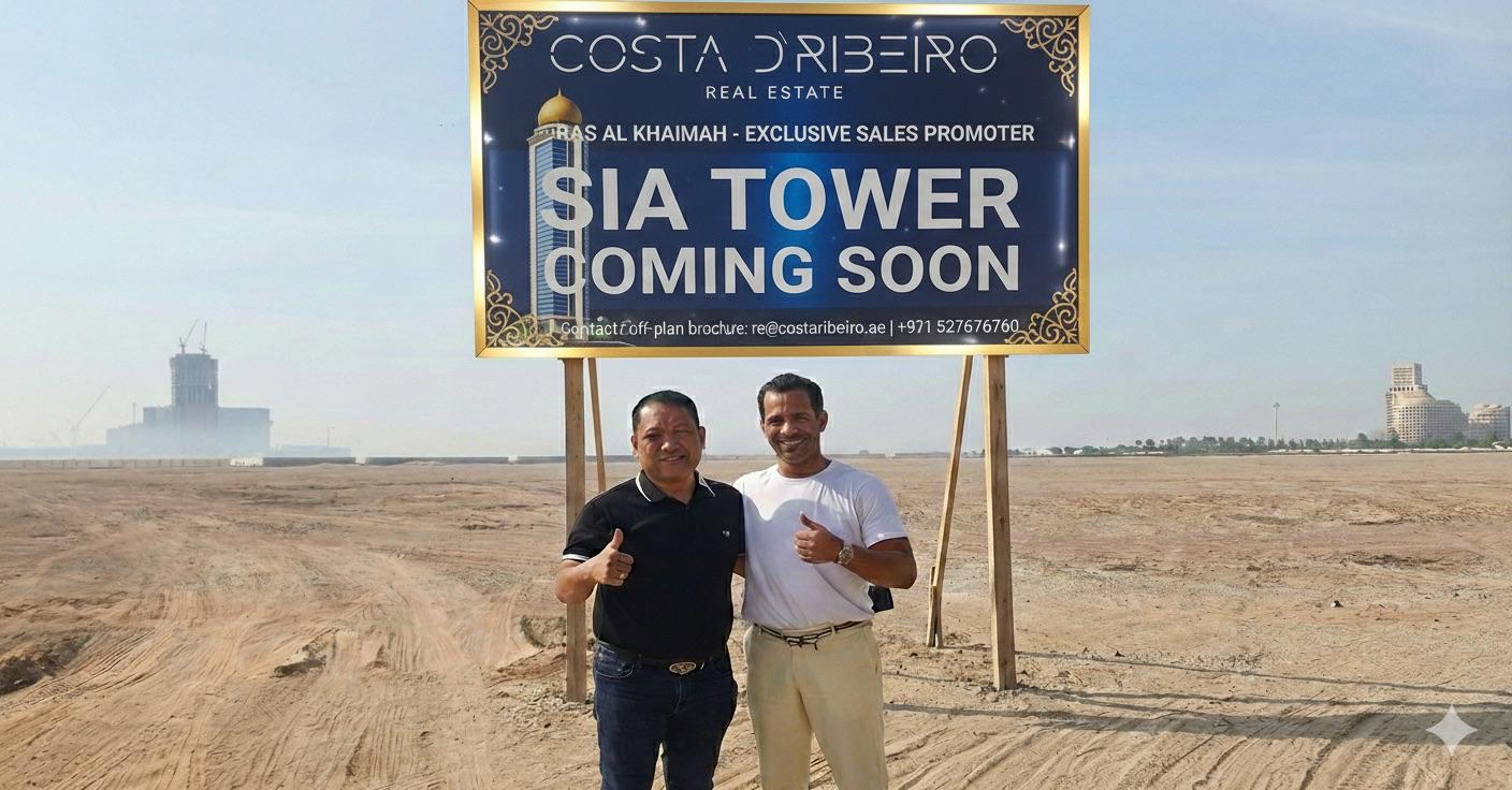 Nuno with the Chairman of the Consortium